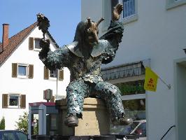 Narrenbrunnen Freiburg St. Georgen