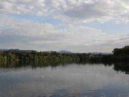 Opfinger See: Blick Belchen