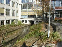 Gewerbekanal an der Richard-Fehrenbach-Gewerbeschule