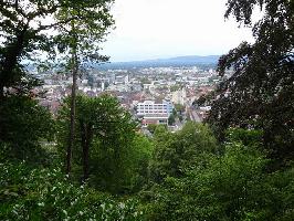 Tusculum Freiburger Schlossberg: Westblick