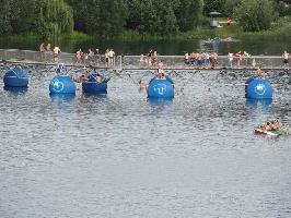 Forsthaus Seepark: Blick Pontonsteg