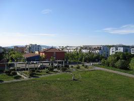 Stadtteilpark Rieselfeld: Westblick