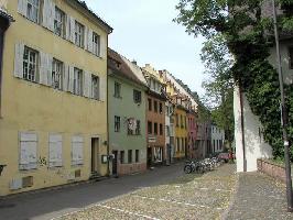 Turmstraße Freiburg Häuserfassaden