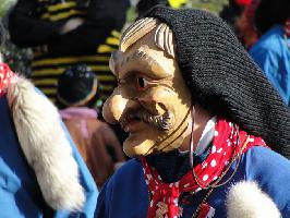 Maske Zunft der Fuhrleute Freiburg