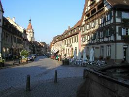 Marktplatz Gengenbach: Blick Hauptstrae