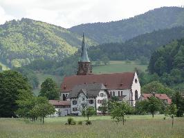 Nordansicht Kirche St. Blasius im Glottertal