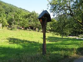 Schererhof Glottertal: Wegkreuz