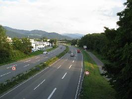 Herdweg Brcke Gundelfingen: Sdblick