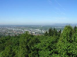 Zhringer Burg: Blick Breisgau