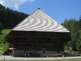 Vogtsbauernhof: Ostansicht Falkenhof