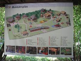 Vogtsbauernhof:  Museumsplan
