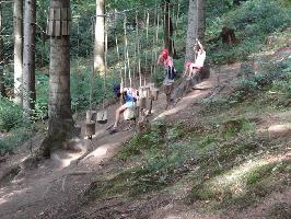 Abenteuerpfad Hausach: Balancier- und Kletteranlage