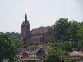 Ostansicht Kirche St. Albin in Waldulm