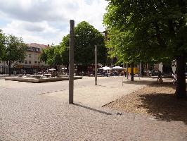 Kirchplatz Kirche St. Stephan Karlsruhe