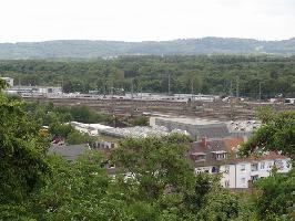 Lauterberg Karlsruhe: Blick Rangierbahnhof