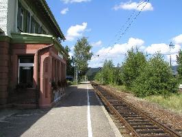Bahnsteig Bahnhof Himmelreich