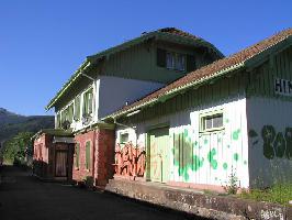 Bahnhof Himmelreich: Ostansicht