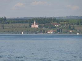 Insel Mainau: Blick Birnau