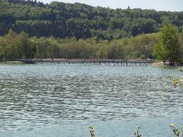 Insel Mainau: Sdufer Blick Inselbrcke