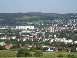 Bergweg: Blick Berufsakademie