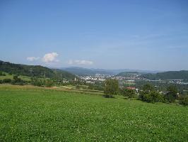 Bergweg: Blick Karlshhe