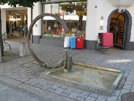 Brunnen Unterbrochener Kreislauf der Natur