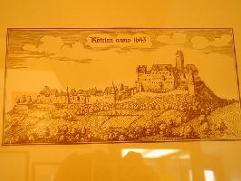 Burg Rötteln: Kupferstich Matthaeus Merian