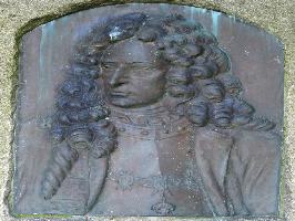Relief am Denkmal Markgraf Ludwig Wilhelm
