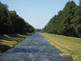 Dreisambrcke Hugstetten: Nordblick