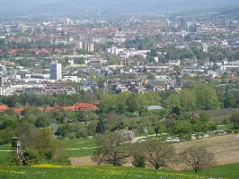 Gaisberg Merzhausen: Blick Quartier Vauban