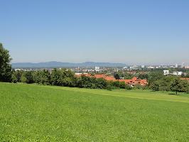 Jesuitenschloss Merzhausen: Blick St. Georgen