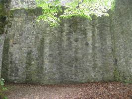 Burg Neuenfels: Ostseite Innenansicht