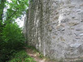Burg Neuenfels: Schildmauer Südseite