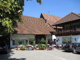 Innenhof Gasthaus Krone Zunzingen