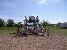 Landesgartenschau Neuenburg: Aussichtsplattform Treppe