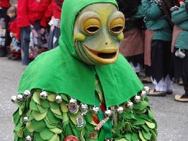 Maske Wuhrlochfrosch Neuenburg