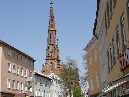 Kirchturm Evangelische Stadtkirche Offenburg