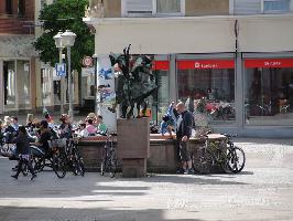 Narrenbrunnen am Lindenplatz Offenburg