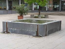 Brunnen mit dem Mühlrad Owingen