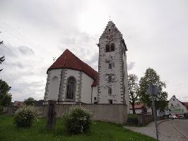 Ostansicht Kirche St. Peter und Paul Owingen