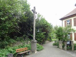 Flurkreuz am Rathaus Pfaffenweiler