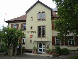 Rathaus Pfaffenweiler: Ostansicht