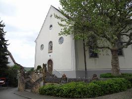 St. Columba Pfaffenweiler: Sdwestansicht