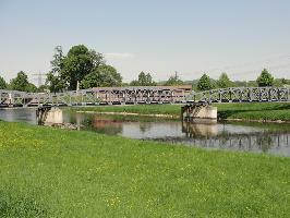 Eisenbahnbrücke Riegel Südansicht
