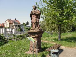 Nepomukstatue Eisenbahnbrcke Riegel