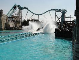 Atlantica SuperSplash Wasserlandung