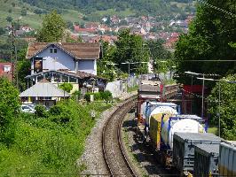 Bahnhof Schallstadt: Westansicht