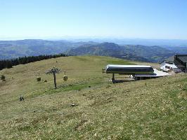 Bergstation Belchen-Seilbahn Nordansicht