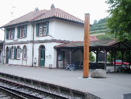 Bahnhof Staufen