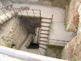 Burg Staufen: Treppenaufgang